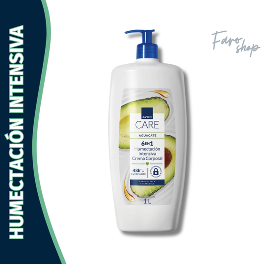 CREMA AVON CARE HUMECTACIÓN INTENSIVA CON ACEITE DE AGUACATE