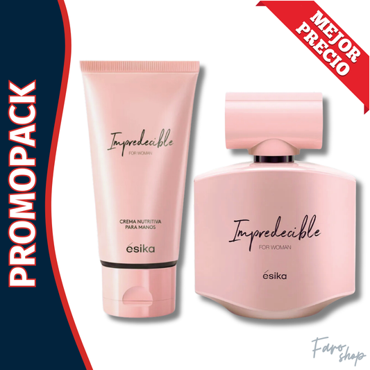 PROMOPACK PERFUME IMPREDECIBLE + CREMA