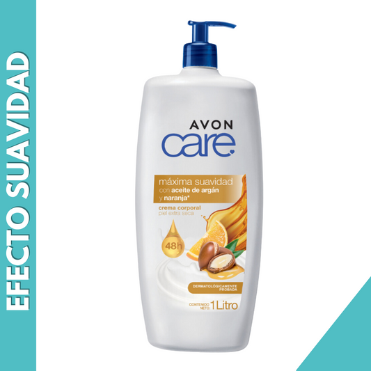 CREMA AVON CARE MAXIMA SUAVIDAD ACEITE DE ARGAN Y NARANJA