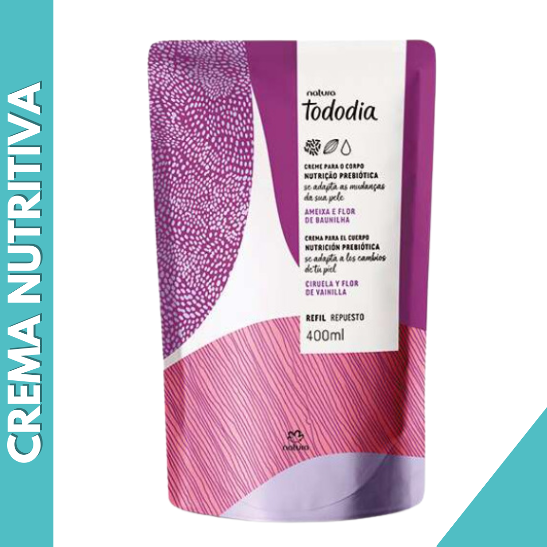 REPUESTO CREMA NUTRITIVA CORPORAL CIRUELA Y FLOR DE VAINILLA