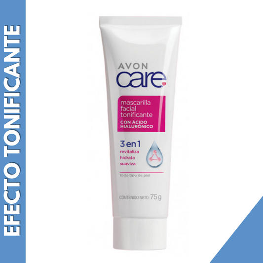 MASCARILLA FACIAL TONIFICANTE 3 EN 1 AVON CARE