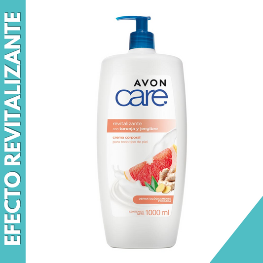 CREMA AVON CARE REVITALIZANTE CON TORONJA Y JENGIBRE