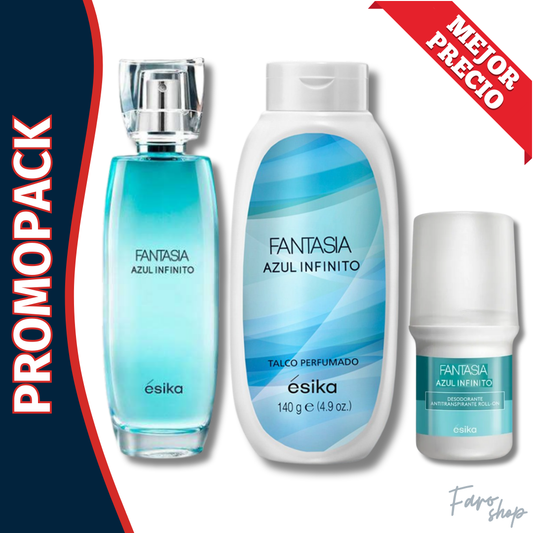 PROMOPACK PERFUME FANTASIA + TALCO + DESODORANTE