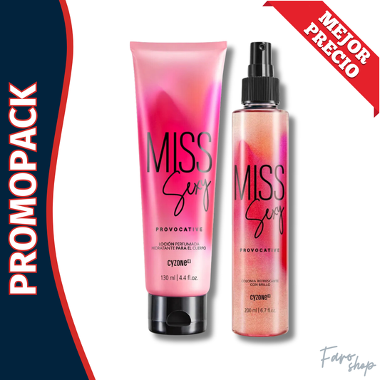 PROMOPACK SPLASH MISS SEXY PROVOCATIVE + CREMA PERFUMADA