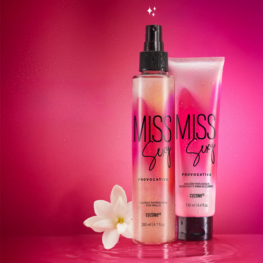 PROMOPACK SPLASH MISS SEXY PROVOCATIVE + CREMA PERFUMADA