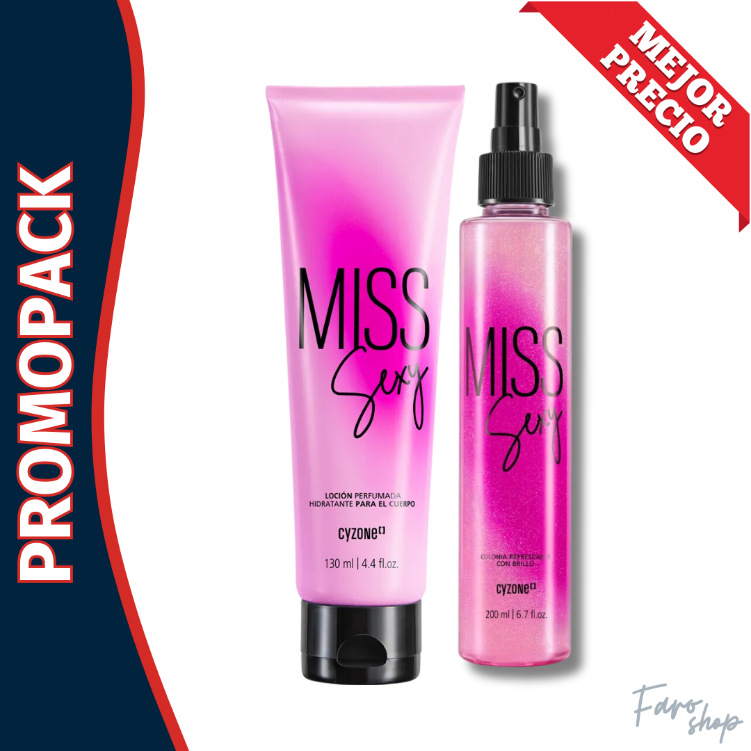 PROMOPACK SPLASH MISS SEXY + CREMA PERFUMADA