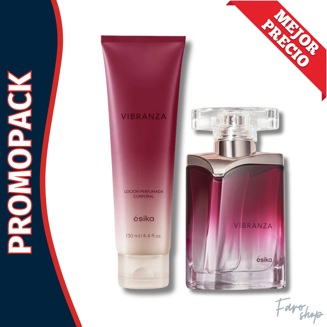 PROMOPACK PERFUME VIBRANZA + CREMA PERFUMADA