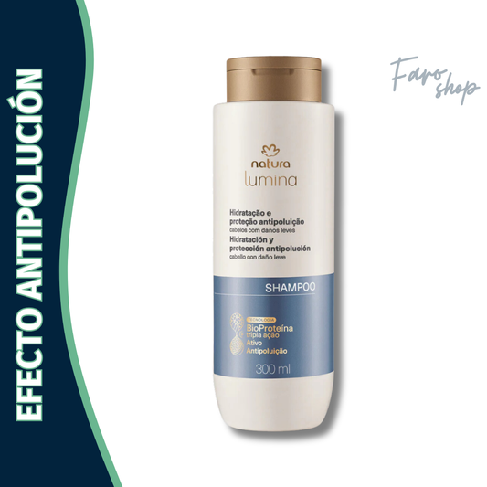 SHAMPOO LUMINA HIDRATACIÓN Y PROTECCIÓN ANTIPOLUCIÓN