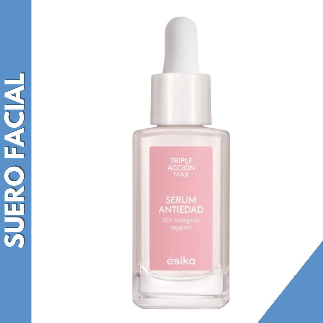 SERUM FACIAL ANTIEDAD TRIPLE ACCION MAX